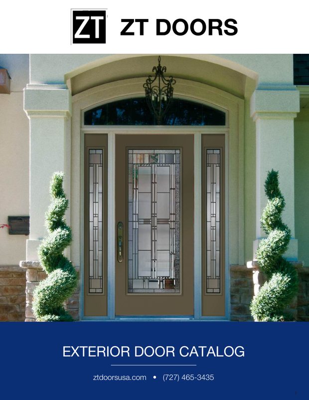 Exterior Door Catalog cover
