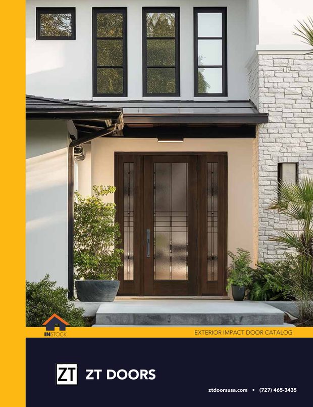 Exterior Impact Door Catalog cover