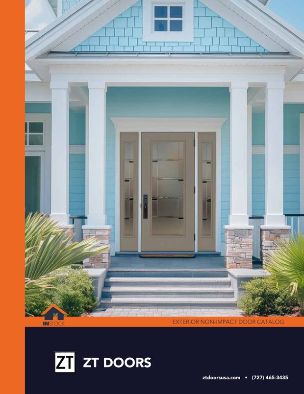 Exterior Non-Impact Door Catalog cover