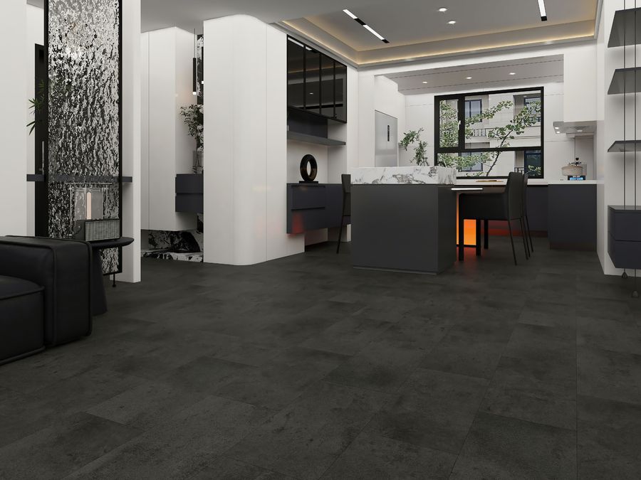 Slate flooring